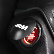[Ready Stock] BMW M Logo Solid Metal Universal Zinc Alloy Car Engine Ignition Push Start Button Cove