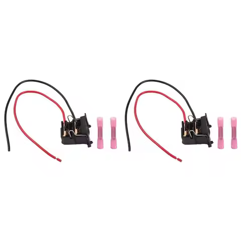2X Lamp Headlight Bulb Holder Bulb Socket 51787491 51787492 For H7 Halogen Bulb For Fiat 500 Car Acc