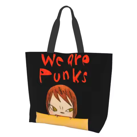 Yoshitomo Nara Zombie We Are Punks Women Shoulder Bag 40X50cm tote bag Shopping Convenient Travel Bo