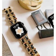 Luxury Huawei Watch Fit 3 Strap Chain Leather Huawei Watch Fit3 Strap Metal Huawei Fit 3 Strap Watch