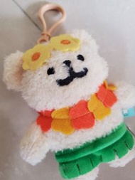 【線條小狗】Maltese線條小狗 小草裙小白款掛件 (全新)