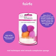 Q✉6K Real Techniques Mini Miracle Complexion Sponge X☛M4