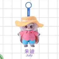 SIINONO Zootopia ของแท้ชุดของสะสมตุ๊กตาสวยๆไวนิลจี้ตุ๊กตาขยับแขนขาได้ตุ๊กตาโมเดลกระต่ายของขวัญสำหรับ