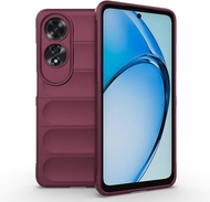 Trường hợp đối với Oppo A60 4G thân thiện với da chống thả túi khí chống trượt linh hoạt TPU Silicon