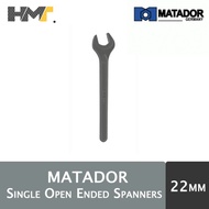MATADOR Single Open Ended Spanner 0130 22 mm