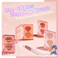 Ready Stock❤️ I'M Meme Jewel Topping Glitter Duo Eyeshadow Palette