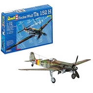 German Level 1/72 Focke-Wulf Ta152H 03981 Plastic Model