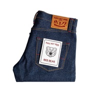 PMD & CO - REDBEAR - 14oz - Blue Indigo - Denim Selvedge Accent - Slim Fit