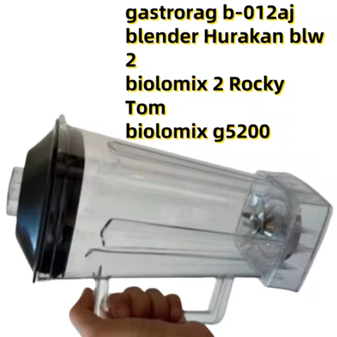 2000ML Mixer container for biolomix g5200 /2 Rocky Tom /gastrorag b-012aj /Hurakan blw2 Blender cup 