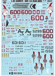 PLATZ FTD48-041 E-2C Hawkeye VAW-124 Bare Aces