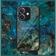 OPPO A3x A3 5g 2024 trường hợp sang trọng kính cường lực Gradient đá cẩm thạch Ốp bảo vệ cho oppoa3x