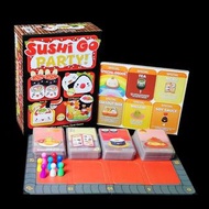 Sushi Go Party! 暢銷遊戲《Sushi Go! 迴轉壽司》的派對加強版有更多道美味食物，更可多達八名玩家加入這場壽司饗宴。 桌遊 桌上遊戲 board game