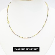 Inspire Jewelry Italian Bead Necklace 3 Kings 18 Inches (Bead Size 3 Mm) Beautiful Luxurious Durable