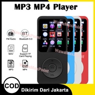 (BISA COD) Mp3/Mp4 Player HiFi DAP Portable Dengan Port USB / 1.8 Inch Mini Bluetooth MP4 Player E-b