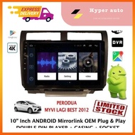 MYVI lagi best 10 inch android mirrorlink double din casing socket media player Azur Ice 4 Core 1G I