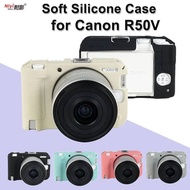 TC Case For Canon R50 V R50V RV Soft Silicone Case Bag Protection Silicone Portable Anti-slip Anti-S