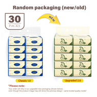【30PACKS】DWY tissue viral 5ply  tissue paper facial tissue  Small pack of travel tissues 240pcs