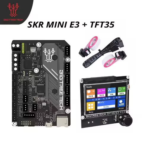 BIGTREETECH BTT SKR MINI E3 V3.0 Control Board TMC2209 TFT35 E3 V3.0 Screen 3D Printer Parts SKR V1.