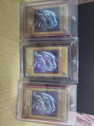 遊戲王 青眼白龍 lb-01有傷
