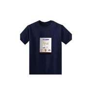 TSHIRT BAJU ROUND NECK NAVY BLUE MEDITECH INJECTION MIX SERIES 