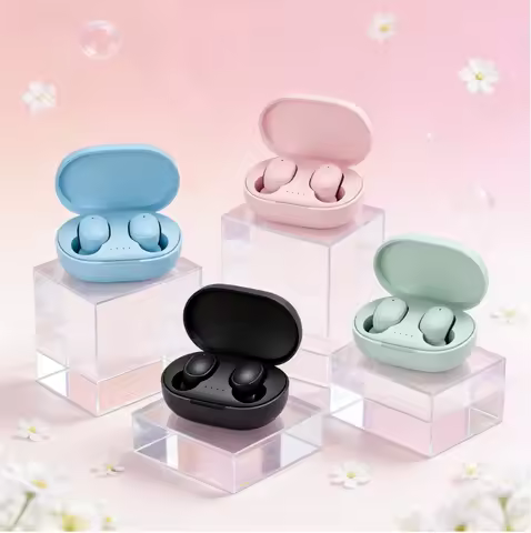 Original A6S TWS Wireless Bluetooth Headset with Mic Earbuds Noice Earphone Bluetooth Headphones