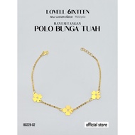 LOVELL16 (B0229-02) RANTAI TANGAN POLO BUNGA TUAH X3 916