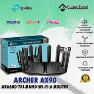 TP-Link Archer AX90 ax90 90 AX6600 Tri-Band Wi-Fi 6 Router