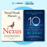 Book Combo AI 2041 - 10 Visions in the Future and NEXUS: A Brief History of Information Networks