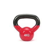 Dipped Kettlebell 4kg (4kg Kettlebell/Dumbbell/Rubberized Kettlebell/Pull Ring Dumbbell/Retraining/C