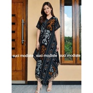 Suci modiste sling woven dress suitable for semi-formal events, traditional events, invitations, tra