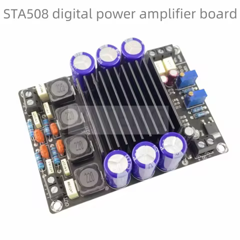 STA508 digital power amplifier board fever level 80W*2 super power outdoor square dance trolley box 