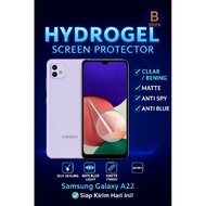 LAYAR Hydrogel Samsung Galaxy A12/A22 – Flexible & Clear Screen Protector
