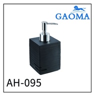 Gaoma 🐎 🔥ขวดใส่สบู่เหลว ขวดแชมพูดำ  จานสบู่ดำ ที่วางสบู่ดำ Liquid soap dispenser Shampoo dispenser AH-094/095