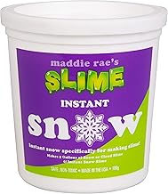 Maddie Rae's Instant Snow XL Pack- Makes 5 GALLONS of Fake Artificial Snow- Best Powder for Cloud Slime, Made in The USA by Snowonder - Safe Non-Toxic