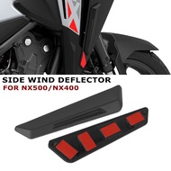 NX 500 NX 400 Motorcycle Side Wind Deflector Radiator Accessories For Honda NX500 NX400 2024 2025