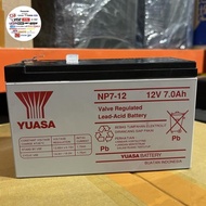 Yuasa 12V7Ah Battery, Yuasa NP7-12, Yuasa Battery 12V7Ah