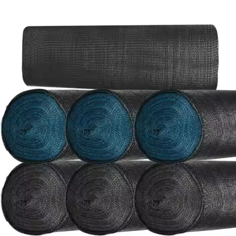 HDPE 70% Shading Anti-UV Black HDPE Sunshade Net Farm Garden Plants Cover Roll Fence Mesh Agricultur