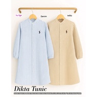 NO CANCEL• Dikta Tunic • Simple Striped Tunic