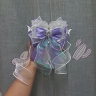 Sweet purple lightstick bow - BTS Idle PLAVE ENHYPEN TXT BND SEVENTEEN EXO lightstick bow Kpop light
