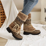2026-Fur Ball Fur Boots Floor Boots Warm Boots Women Boots W