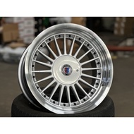 NEW 17X8J Alpina Rim (set of 4) Silver 5X120 for BMW E60 E61 E38 E39