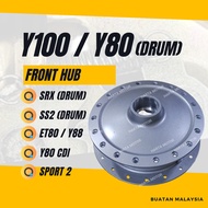 Y100 FRONT HUB - Y80 SRX (FOR DRUM) SS2 ET80 Y88 Y 80 CDI SPORT TWO HUB DEPAN WHEEL GANTANG BUYUNG B