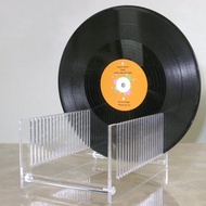 Clear Acrylic LP Record Drying Stand Storage & Display Rack Fits 10 Inch & 12 Inch Vinyl Albums