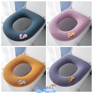 KA Toilet Seat Cover Soft Cushion Bathroom Seat Ring Toilet Washer Cushion Cover Mats