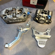 Suzuki RAIDER 150Fi Front & Rear Caliper Bracket SILVER for M3 M4 M5 STYLEMA HEL Caliper PNP