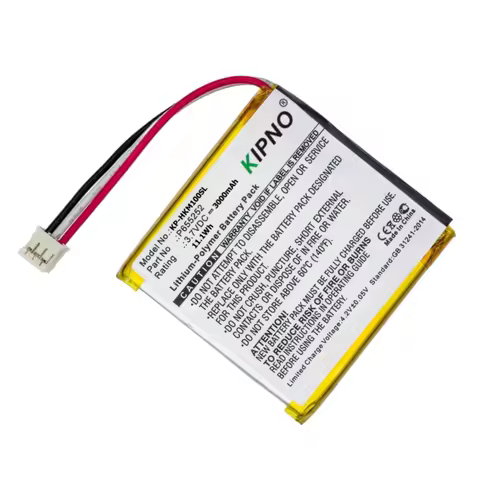KIPNO Li-Polymer Speaker Battery P655252 for Harman/Kardon Esquire Mini 3.7V, 3000mAh 100%NEW