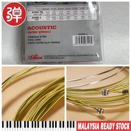 Guitar Parts Accessories Alice A406 Series Acoustic Folk Guitar String Set Stainless Steel Wire