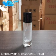 BCTPH30 30ml black casa perfume bottle 30ml refill perfume bottle/ spray
