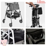 LILAC Wheelchair Storage Bag, Durable Solid Cart Bag, Portable Sunscreen Portability Dustproof Wheelchair Hanging Basket