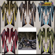RX KING 2003 CUSTOM PREMIUM STICKER RX KING quality STRIPING accessories